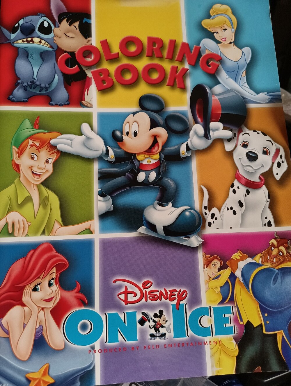 Disney On Ice Coloring Book